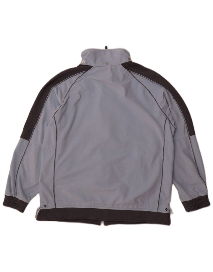 Lotto Mens Tracksuit Top Jacket Large Blue Colourblock