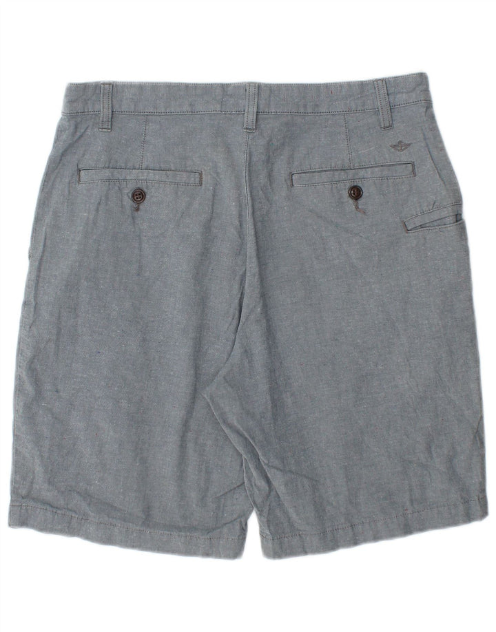 Dockers Mens Chino Shorts W32 Medium Grey Cotton