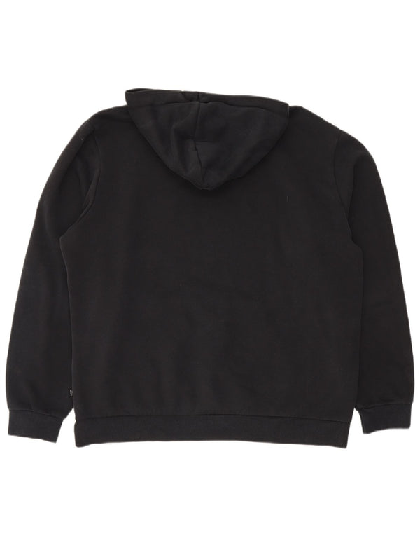 Puma Mens Hoodie Jumper XL Black Cotton