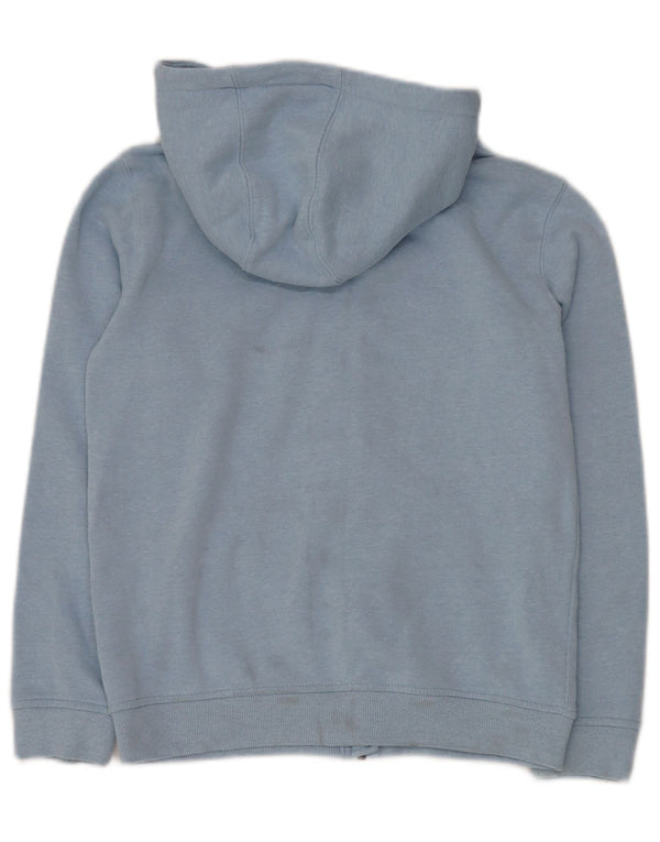 LYLE & SCOTT Boys Zip Hoodie Sweater 12-13 Years Blue Cotton