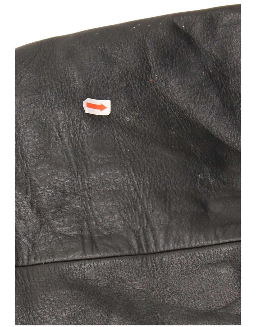 Vintage Womens Leather Biker Jacket UK 22 3XL Black Leather