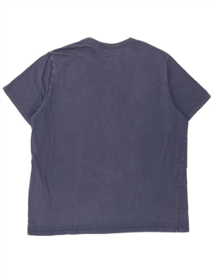 Levi's Mens T-Shirt Top XL Navy Blue Cotton