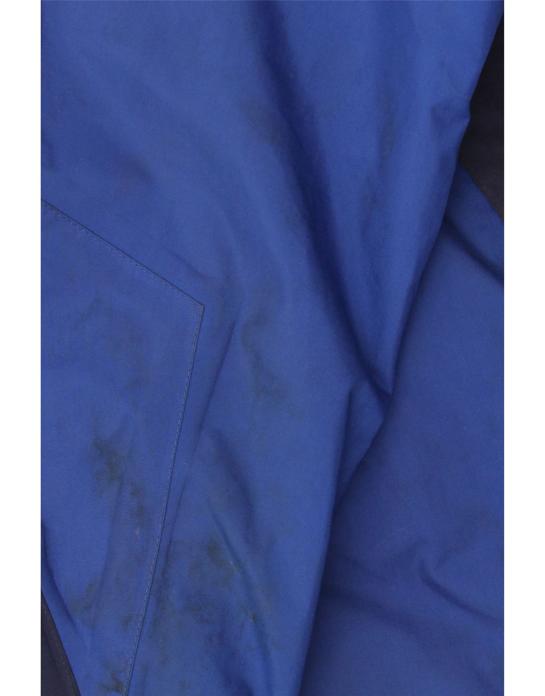 SPRAYWAY Mens Hooded Rain Jacket UK 42 XL Blue Colourblock Nylon