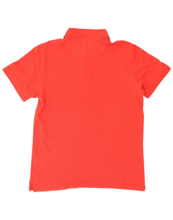 Lyle & Scott Mens Polo Shirt Medium Red Cotton