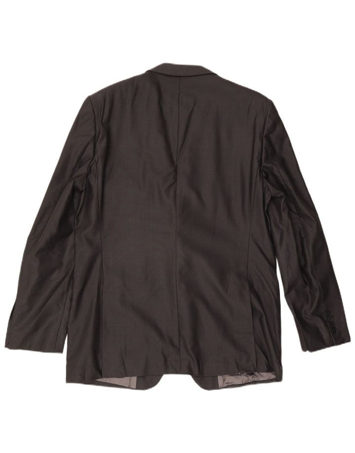 ZARA Mens 2 Button Blazer Jacket EU 54 XL Grey