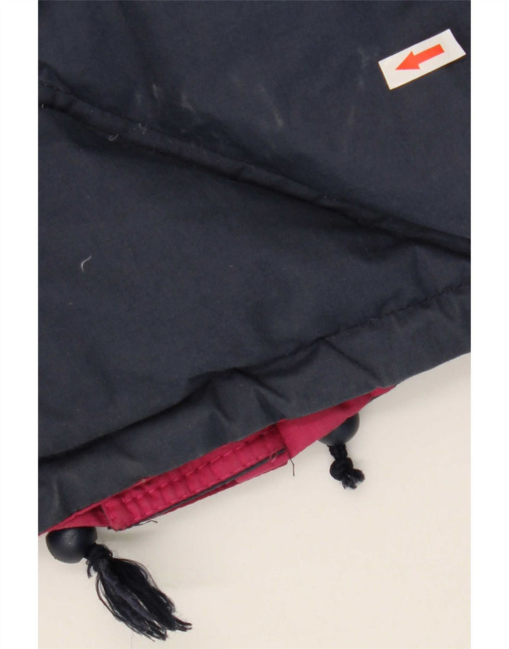 Vintage Mens Padded Reversible Ski Jacket UK 40 Large Pink Polyester