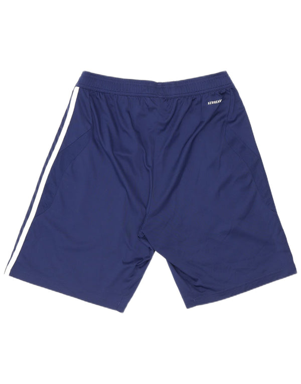 Adidas Mens Aeroready Sport Shorts Medium Navy Blue Polyester Sports
