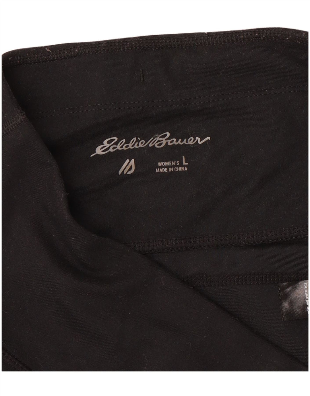 Eddie Bauer Womens Cargo Leggings UK 14 Large Black