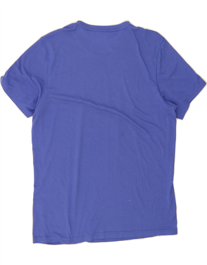 REEBOK Mens Graphic T-Shirt Top Large Blue Vintage Reebok and Second-Hand Reebok from Messina Hembry 