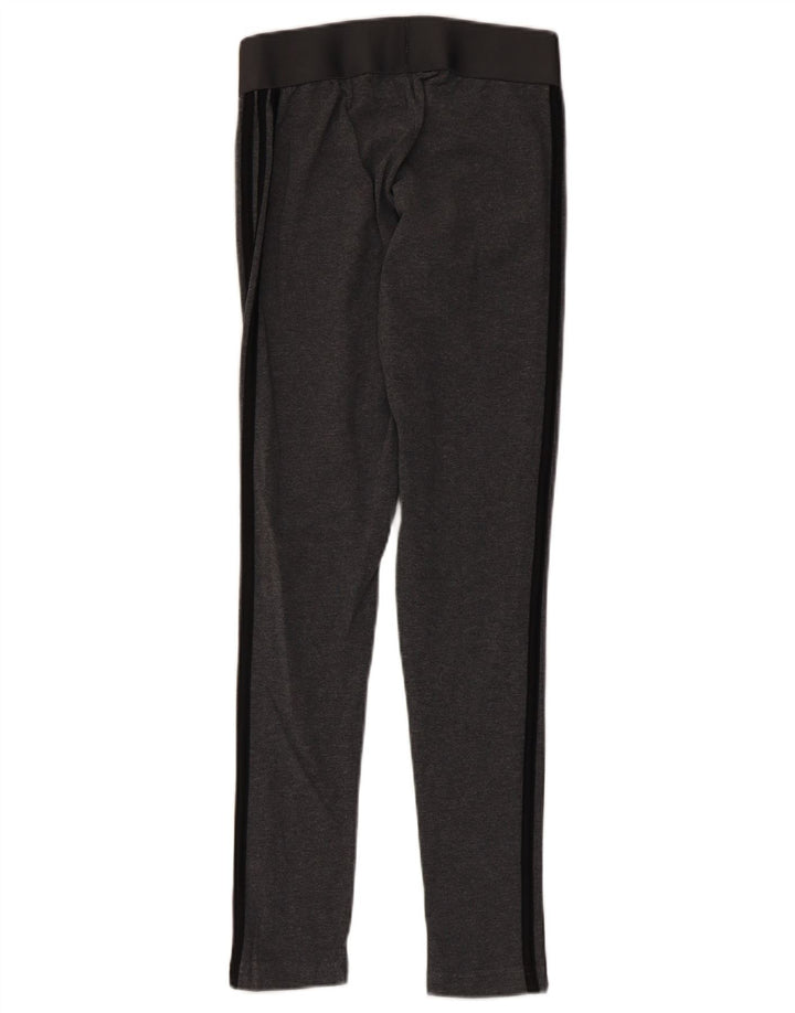 Adidas Womens Leggings UK 8/10 Small Grey