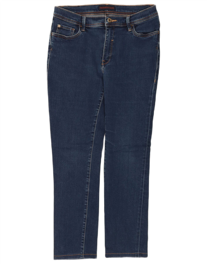 Trussardi Womens Cropped Jeans W29 L25 Navy Blue