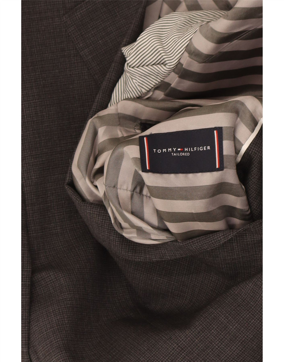Tommy Hilfiger Mens 2 Button Blazer Jacket IT 48 Medium Grey Wool