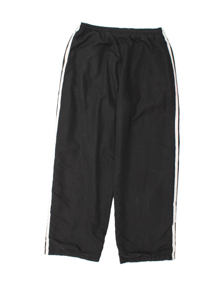 RUSSELL ATHLETIC Boys Tracksuit Trousers 14-15 Years Large Black Polyester Vintage Russell Athletic and Second-Hand Russell Athletic from Messina Hembry 