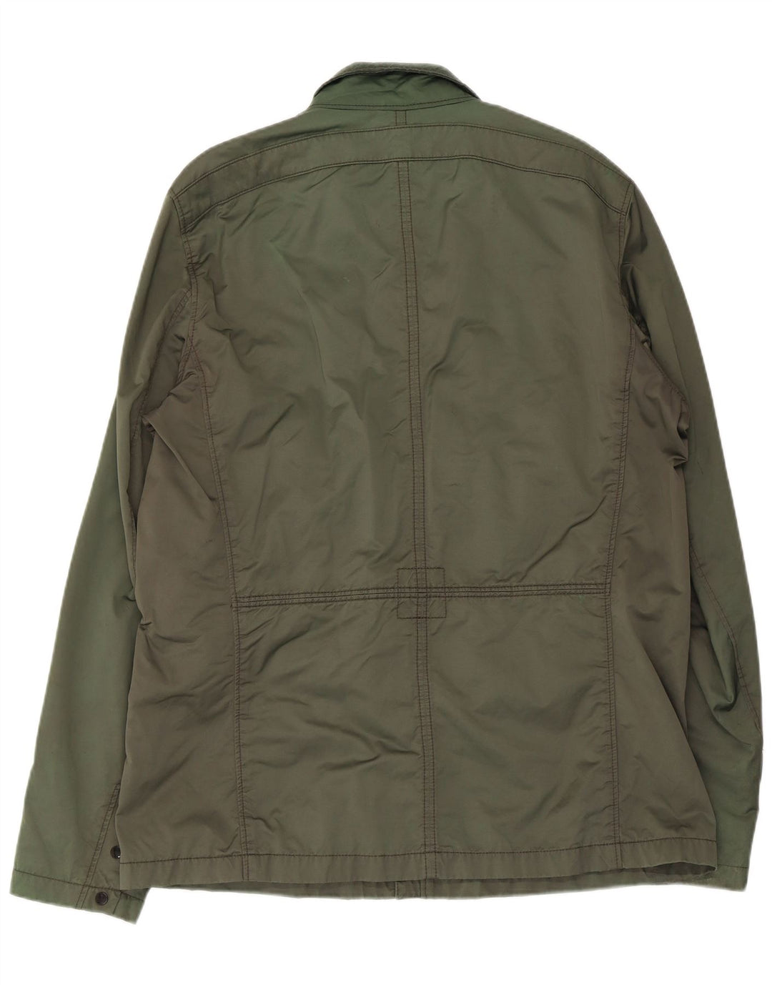 HUGO BOSS Mens Utility Jacket EU 56 3XL Green Polyamide