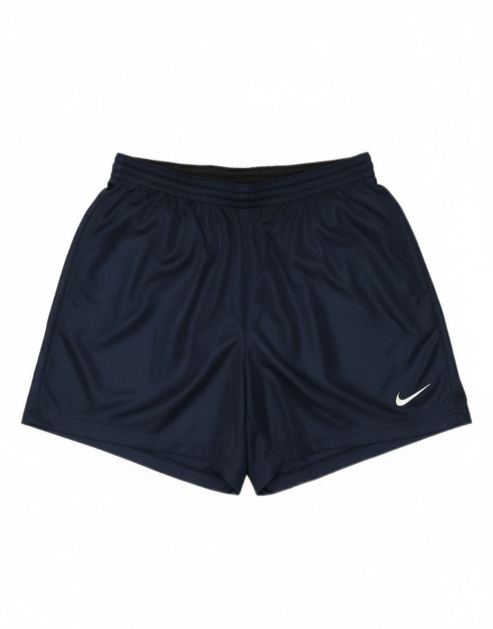 Nike Mens Sport Shorts Medium  Navy Blue Polyester