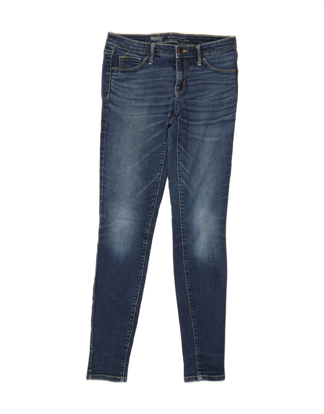MOSSIMO Womens Mid Rise Jegging Jeans US 8 Medium W29 L29 Blue Cotton Vintage Mossimo and Second-Hand Mossimo from Messina Hembry 