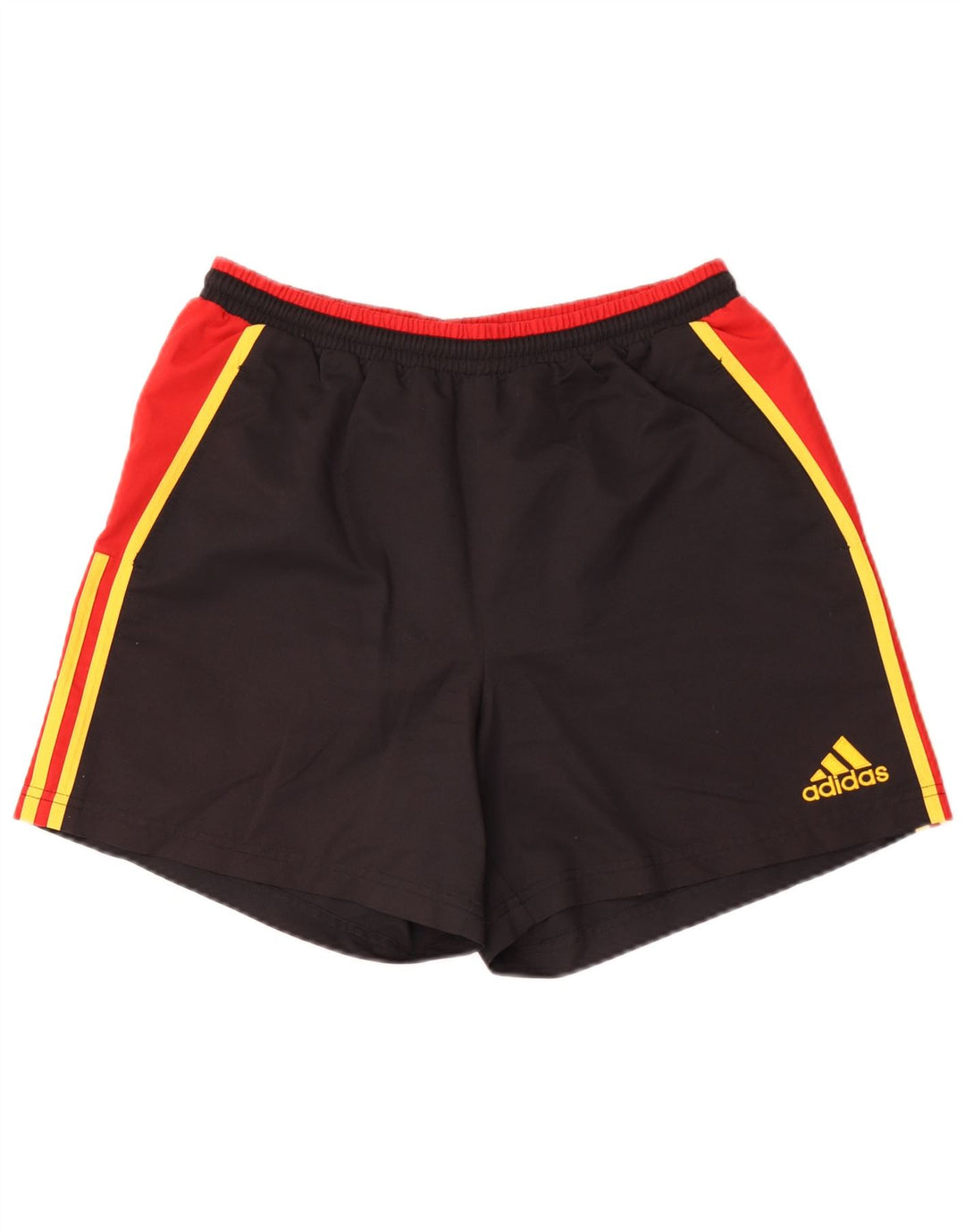 Adidas Mens Sport Shorts Large  Black Colourblock Polyester