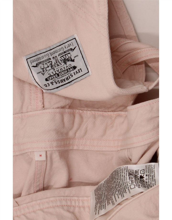 Levi's Womens Dungarees Denim Skirt Medium W34  Pink Cotton