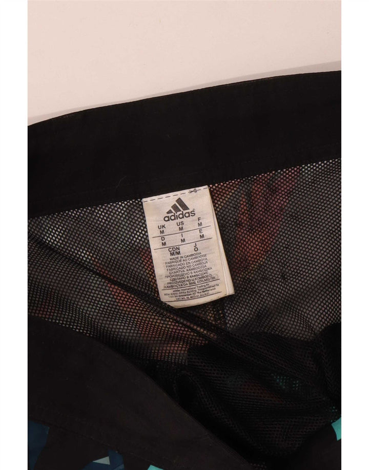 Adidas Mens Swimming Shorts Medium  Grey Geometric Polyester