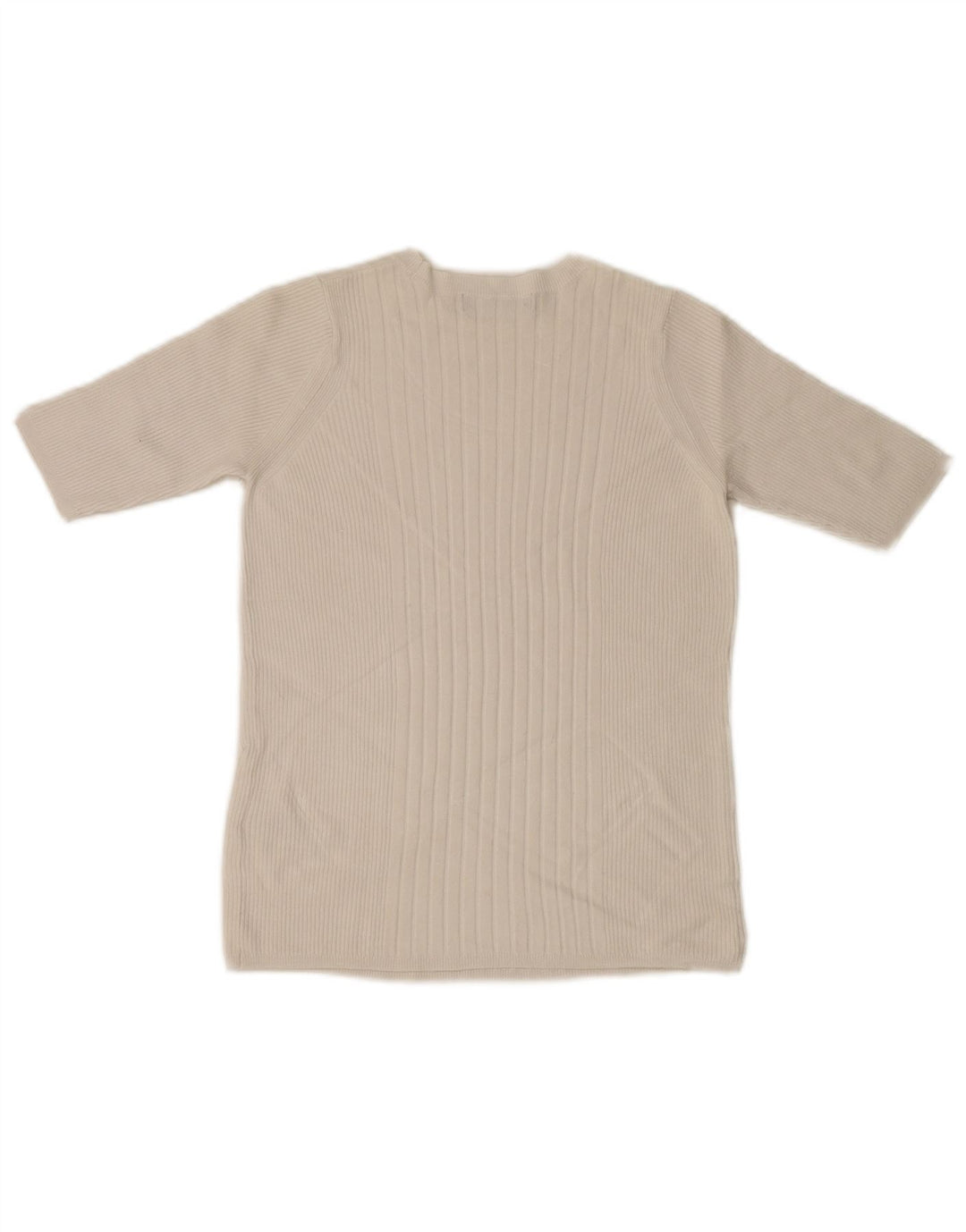 Marks & Spencer Womens Boat Neck Jumper Sweater UK 12 Medium White