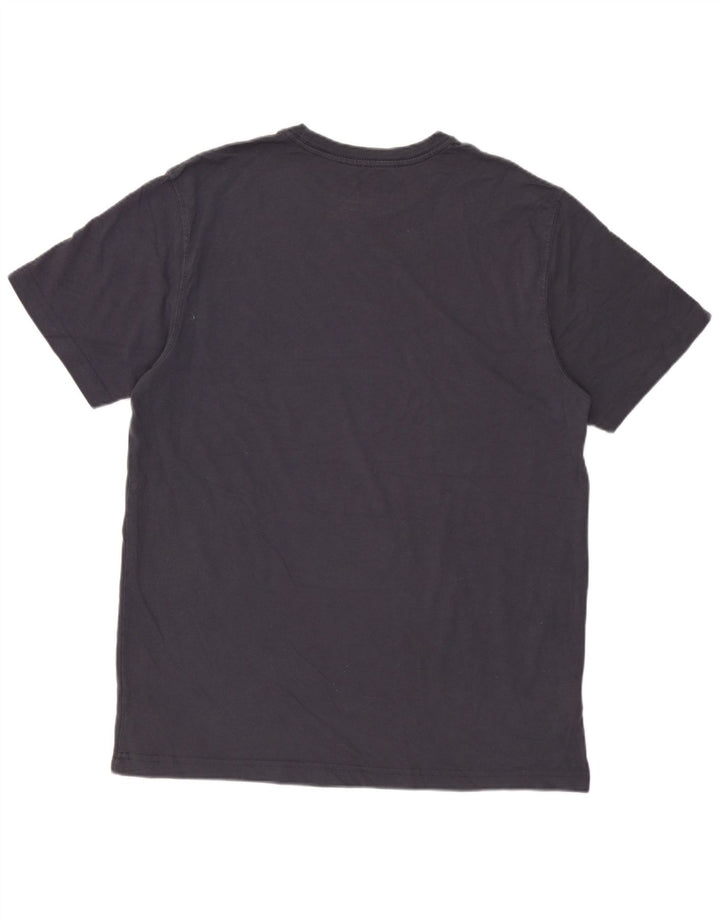 EDDIE BAUER Mens T-Shirt Top Medium Grey Cotton