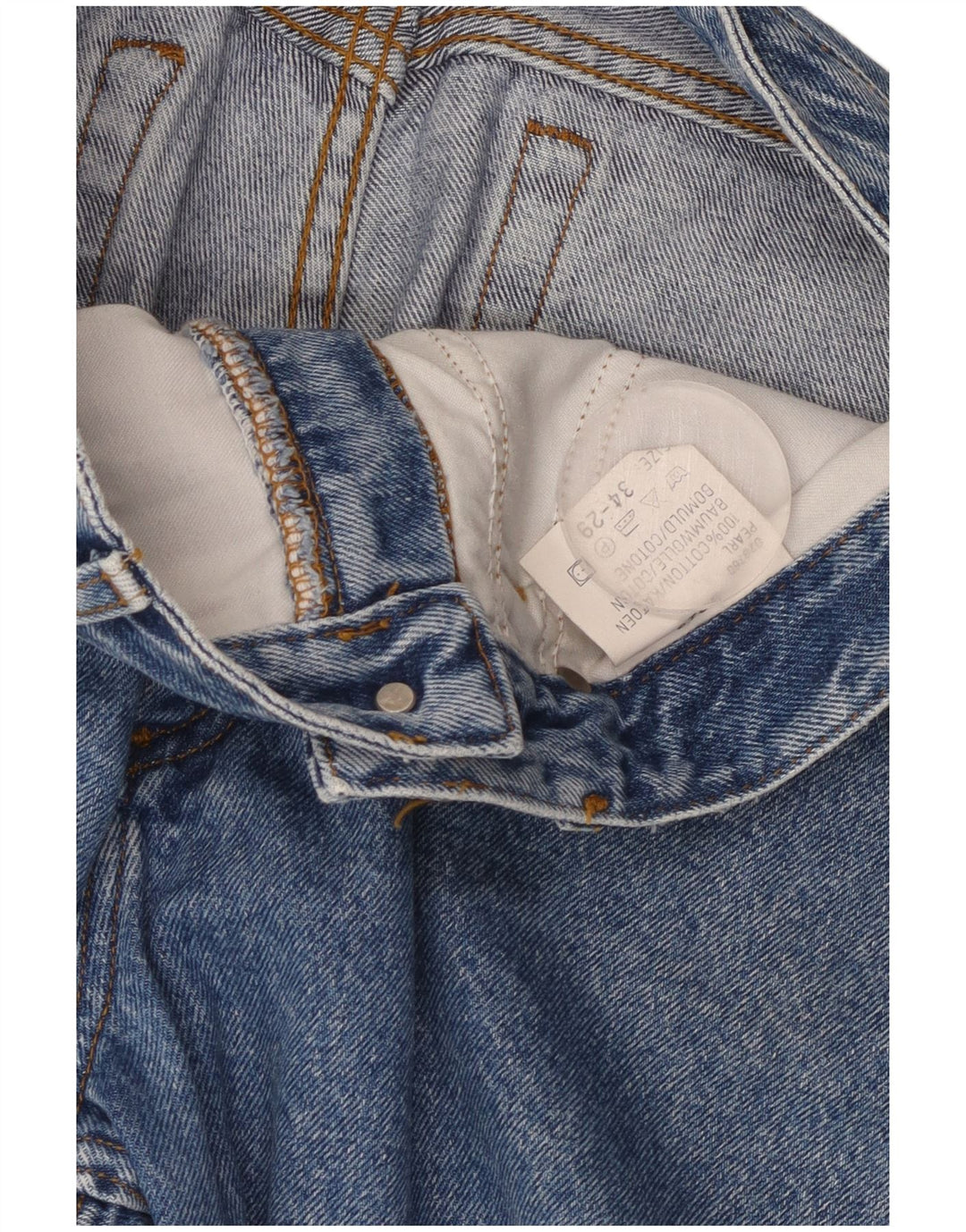 MAVERICK Mens Pearl Tapered Jeans W34 L29 Blue