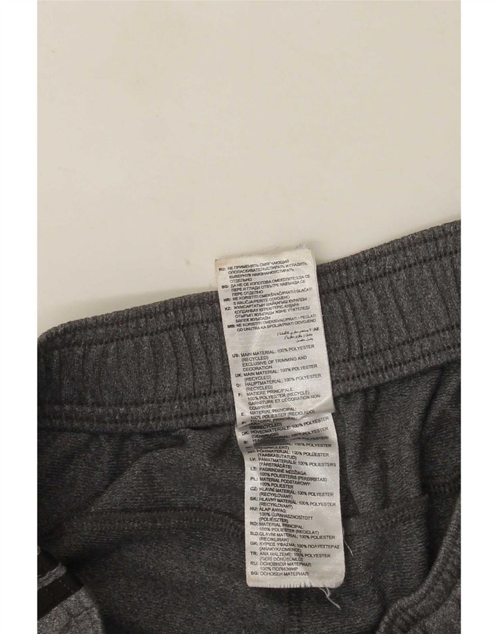 Adidas Womens Tracksuit Trousers Joggers UK 8 Small Grey Polyester