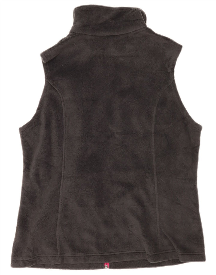 Columbia Womens Fleece Gilet UK 16 Large Grey Polyester