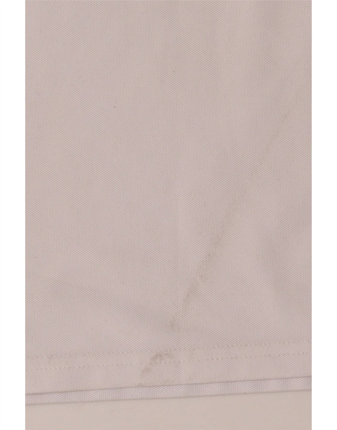 Calvin Klein Mens Polo Shirt Large White Colourblock Polyester