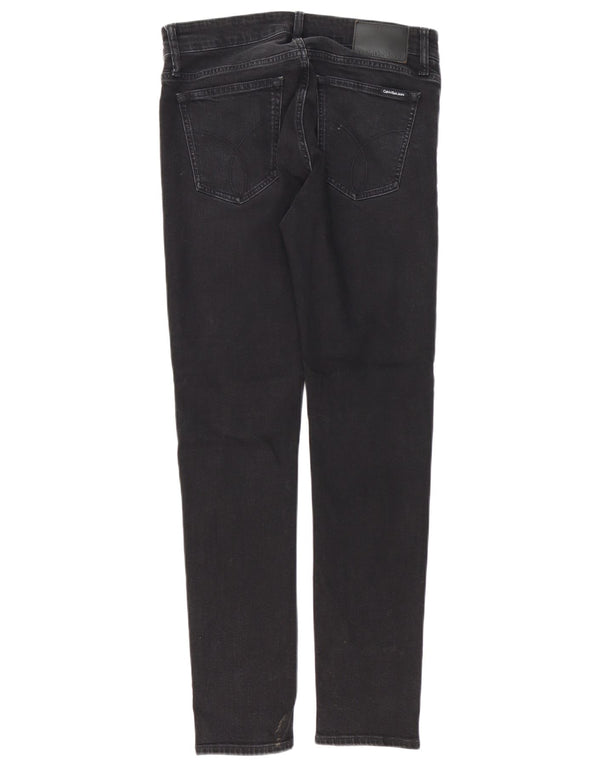 Calvin Klein Jeans Mens Skinny Jeans W32 L32 Black