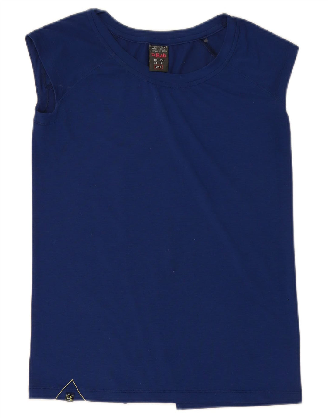RAB Womens Vest Top UK 8 Small Navy Blue