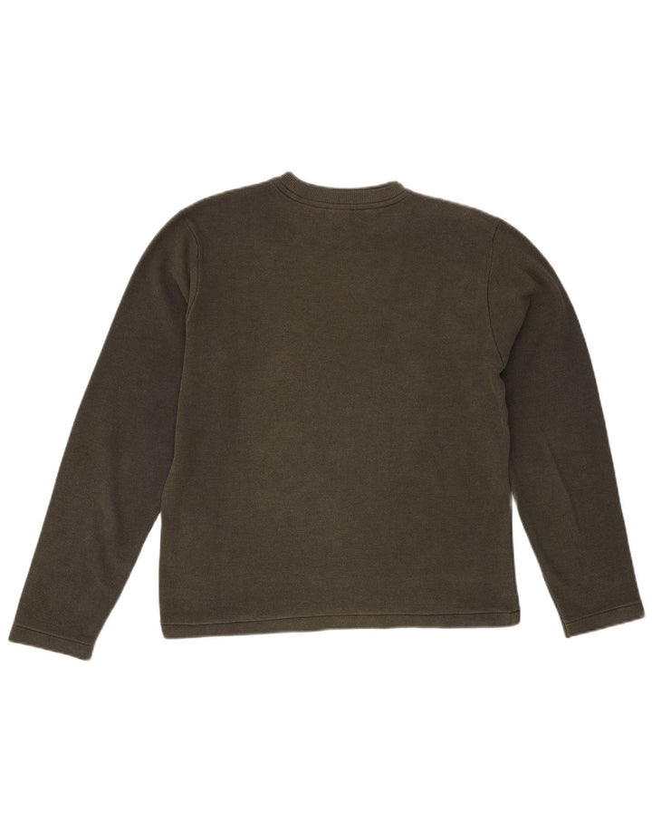 O'Neill Mens Sweatshirt Jumper Medium Green Cotton