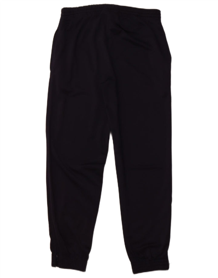 HUMMEL Mens Tracksuit Trousers Joggers Medium Navy Blue Polyester
