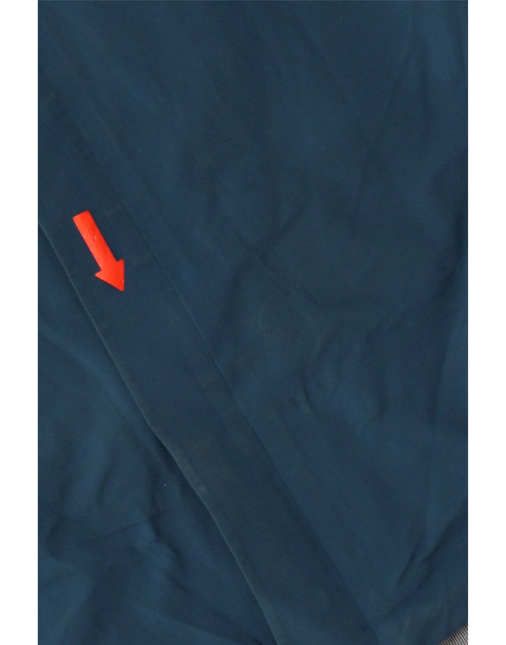 Rohan Mens Hooded Windbreaker Jacket UK 38 Medium Blue Polyamide