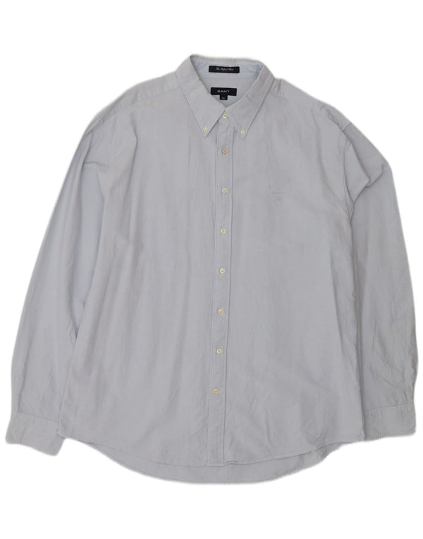 Gant Mens Shirt 3XL Blue Cotton