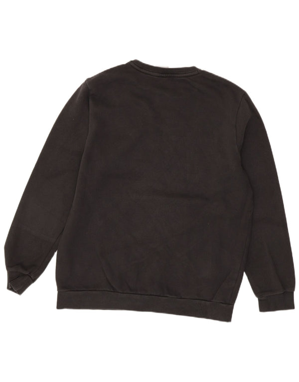 PUMA Mens Graphic Sweatshirt Jumper Medium Black Cotton