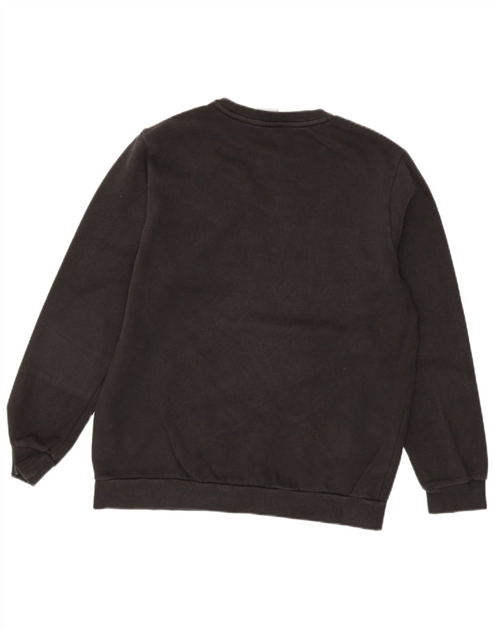 PUMA Mens Graphic Sweatshirt Jumper Medium Black Cotton