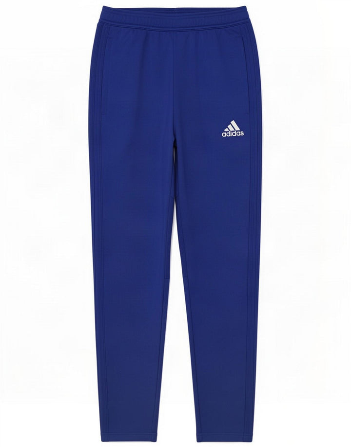 Adidas Mens Climacool Tracksuit Trousers Small Blue Polyester