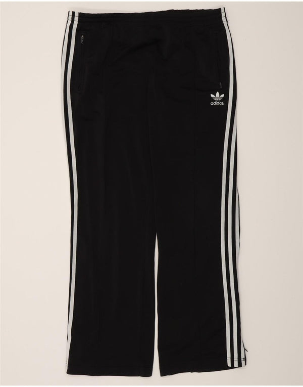 Adidas Womens Tracksuit Trousers IT 44 Medium  Black Polyester