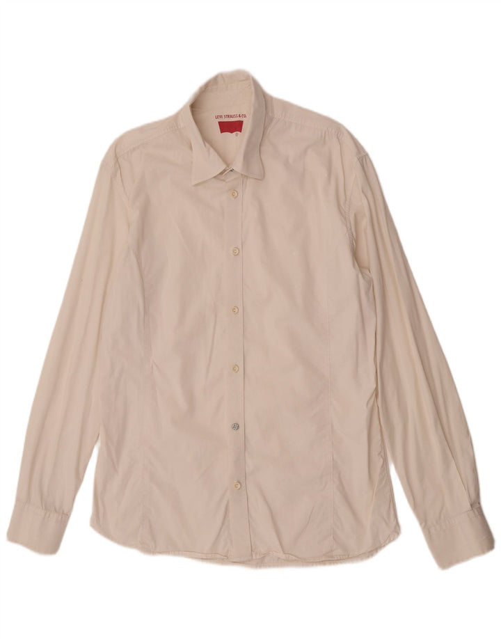 Levi's Mens Regular Fit Shirt XL Off White