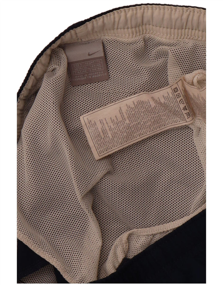 Nike Mens Swimming Shorts Small  Navy Blue Polyester