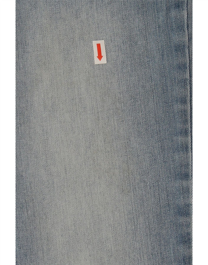 LEVI'S Womens Straight Jeans W27 L33 Blue Cotton Vintage Levi's and Second-Hand Levi's from Messina Hembry 