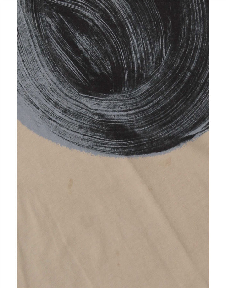 Cos Mens Graphic T-Shirt Top XL Grey Cotton