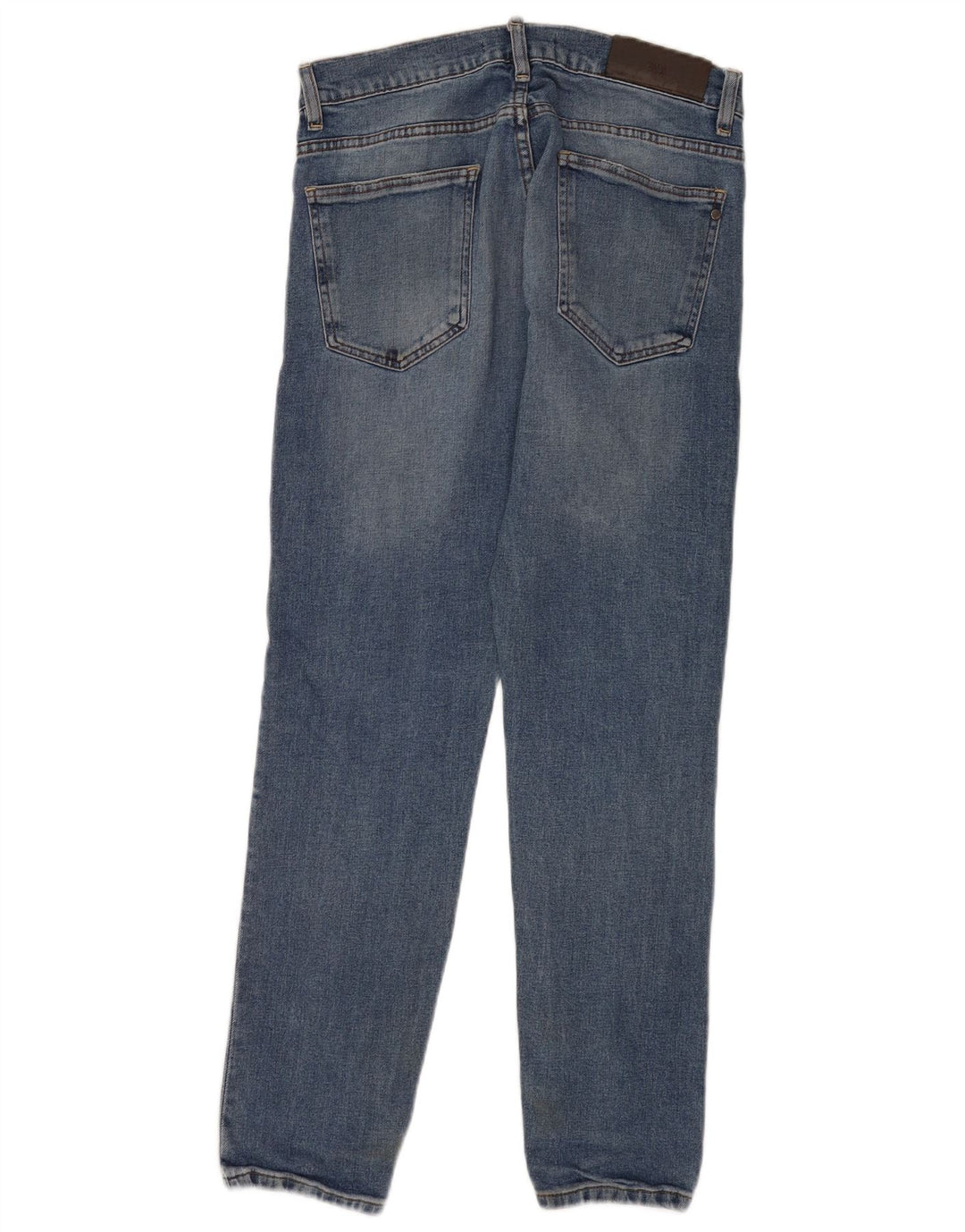 Zara Mens Slim Jeans Medium W31 L29 Blue Cotton