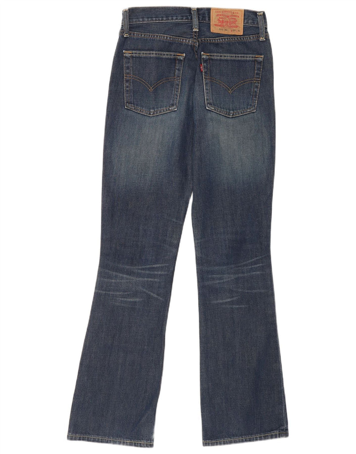 Levi's Mens 525 Bootcut Jeans W29 L34 Blue Cotton