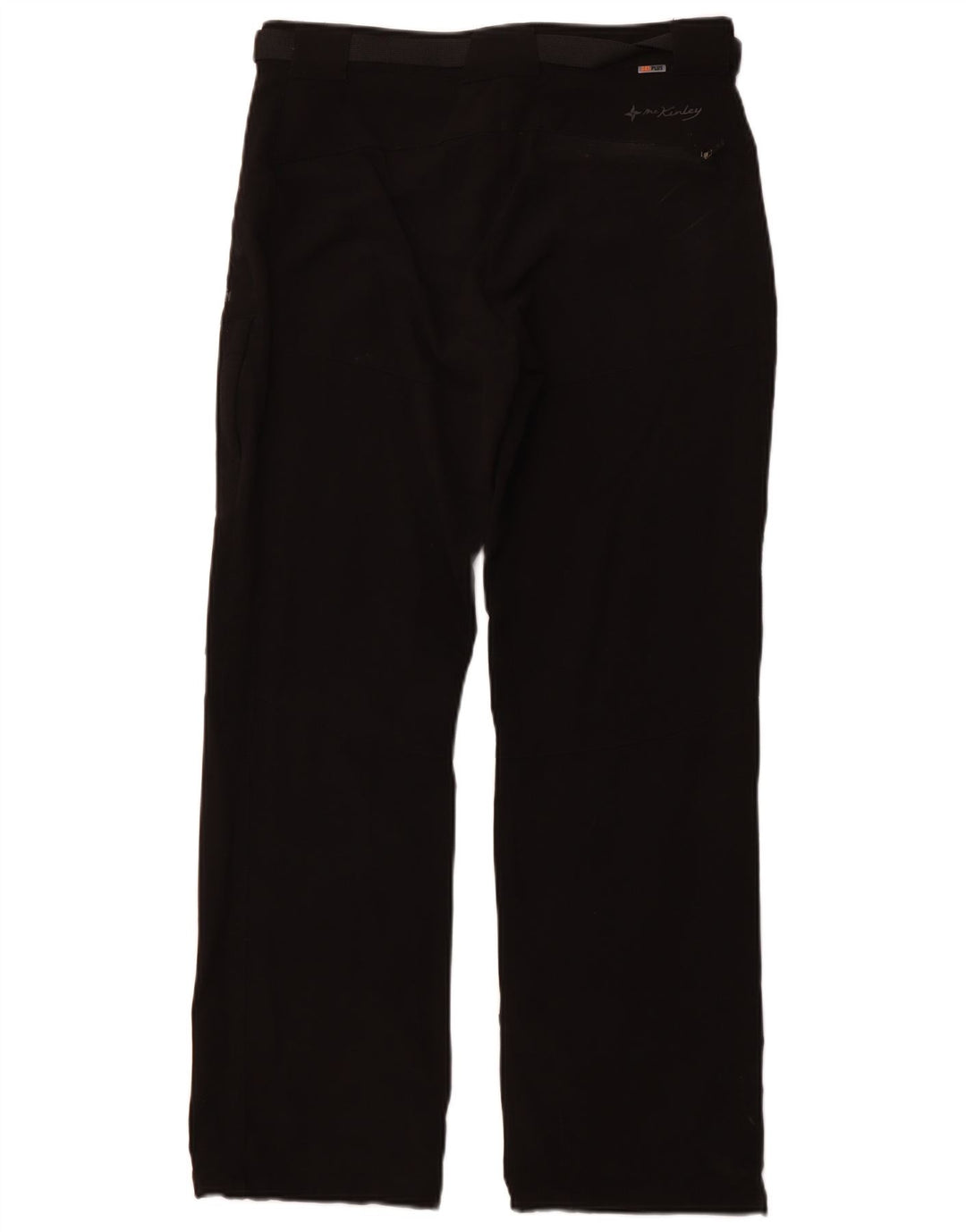 MCKINLEY Womens Straight Casual Trousers UK 14 Large W32 L31 Black