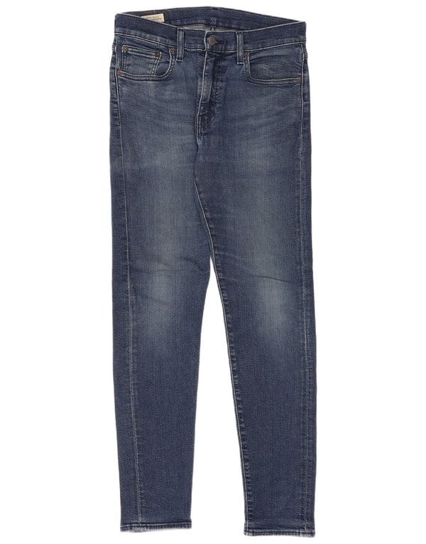 Levi's Mens Tapered Skinny Jeans W32 L32 Blue Cotton