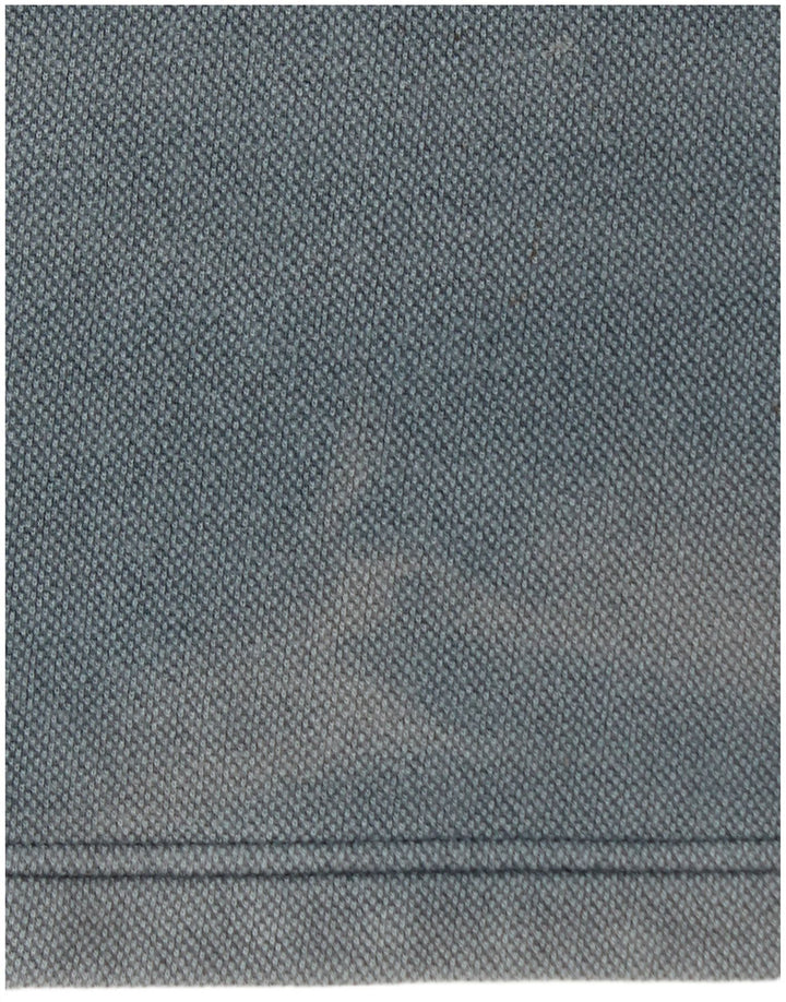 WEIRD FISH Mens Zip Neck Sweatshirt Jumper Small Blue Cotton