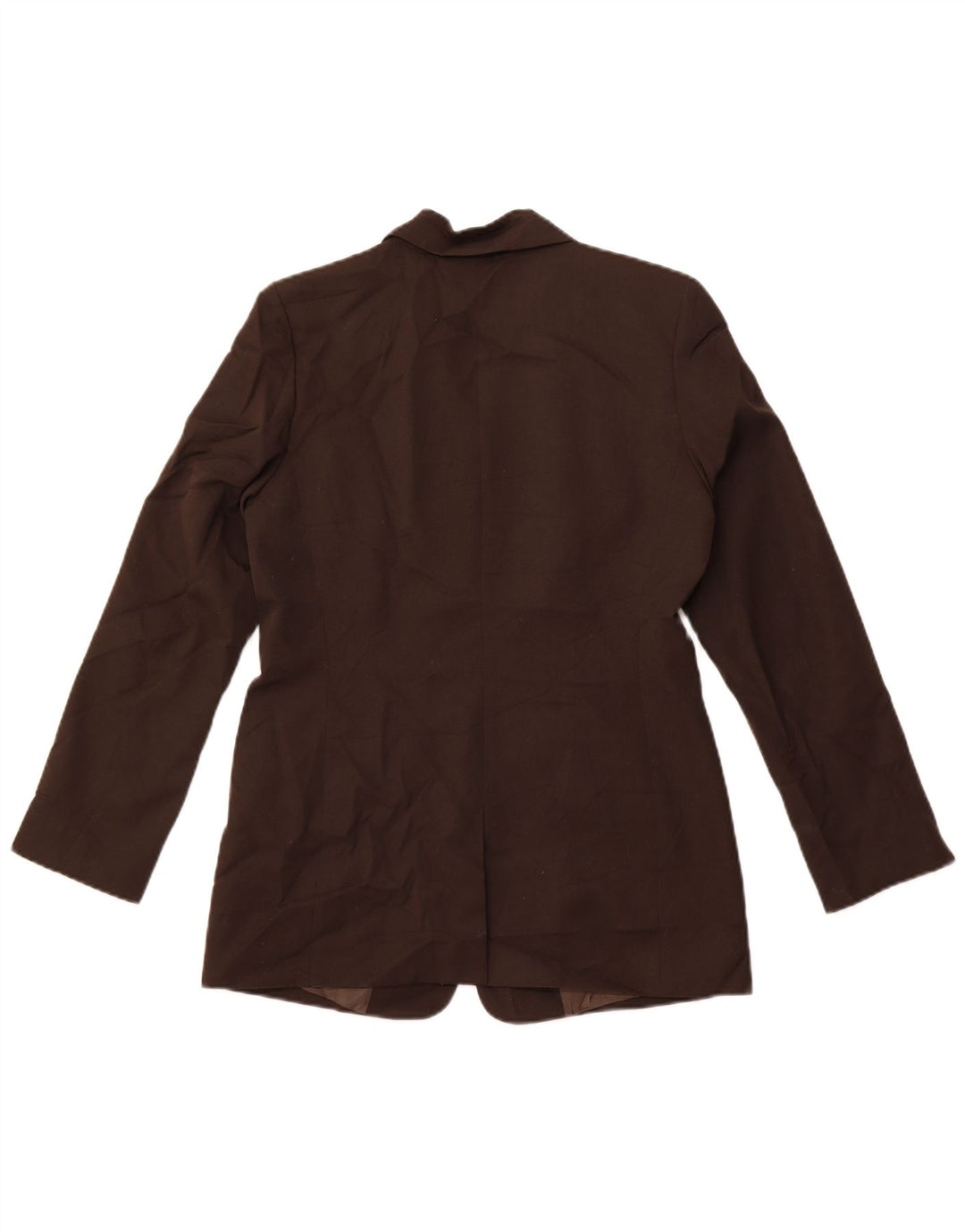J. CREW Womens 4 Button Blazer Jacket US 6 Medium Brown Wool