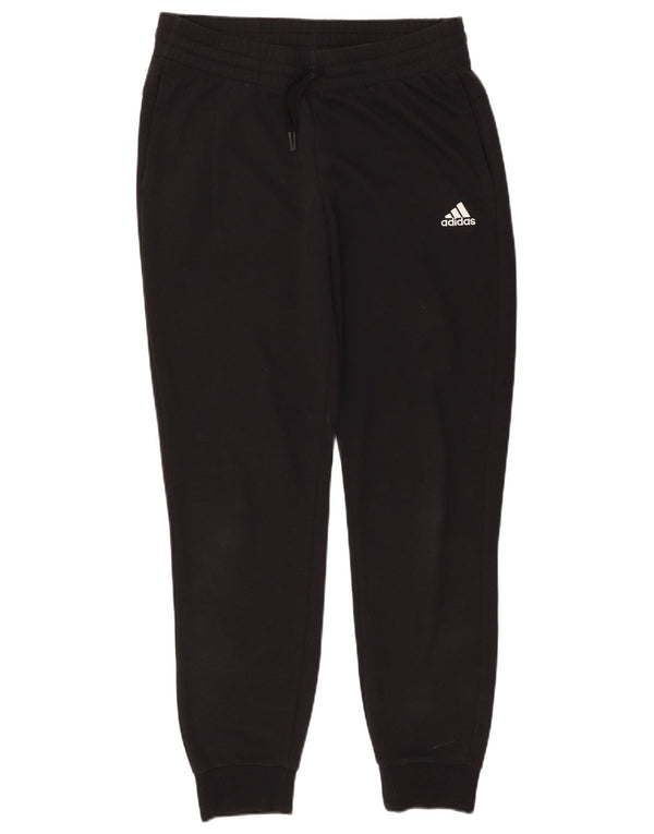 Adidas Womens Graphic Tracksuit Trousers Joggers UK 12/14 Medium Black